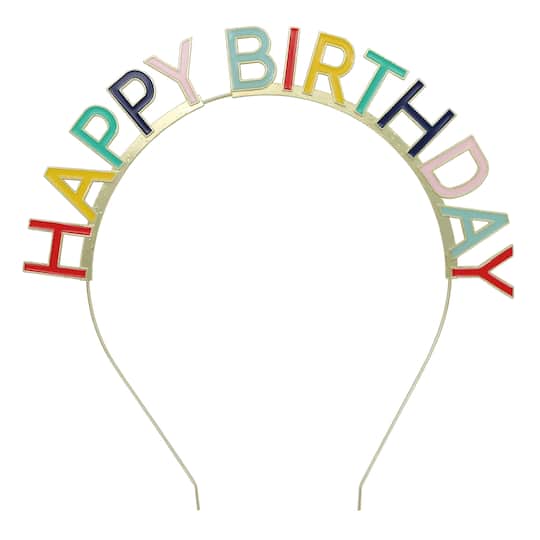 6" Happy Birthday Headband by Celebrate It™
